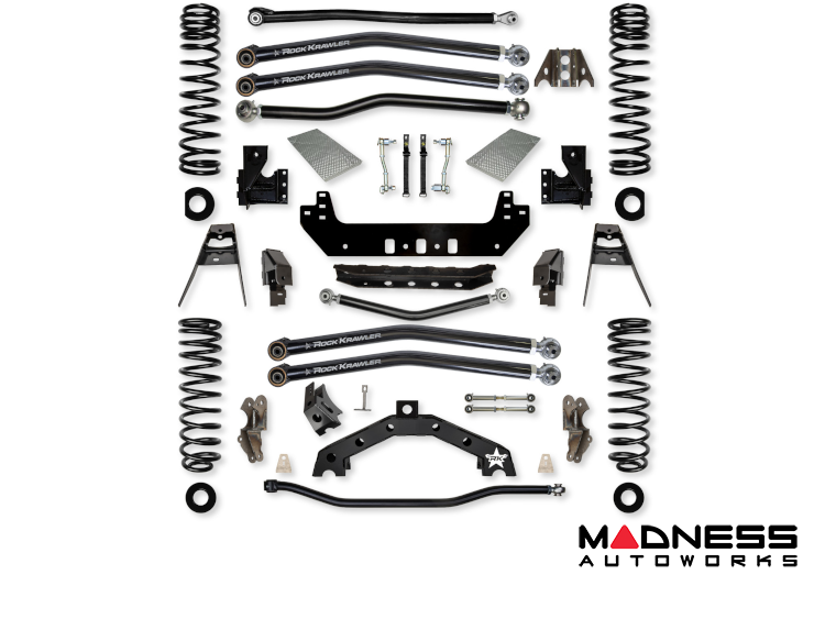 Jeep Wrangler JL Lift Kit - Rock Krawler - 3.5in X Factor X2 - 2018+ Jeep Wrangler JL Lift Kit - Rock Krawler - 3.5in X Factor X2 - 2018+